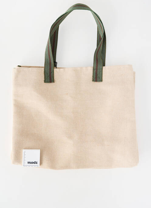 Sac multipoches forme rectangulaire beige STRADIVARIUS femme