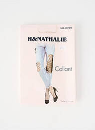 Collants stretch blanc H.NATHALIE femme