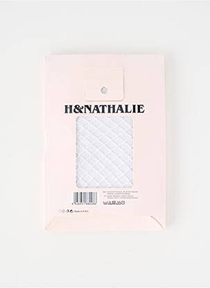Collants stretch blanc H.NATHALIE femme