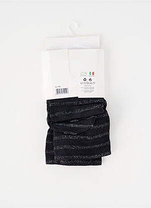 Chaussettes légère et transparente noir H.NATHALIE femme