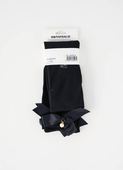 Chaussettes noir H.NATHALIE femme