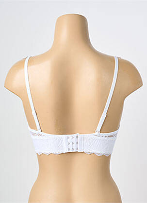 Soutien-gorge sans armature haut soutien-gorge moulé blanc SNOW ROSE femme