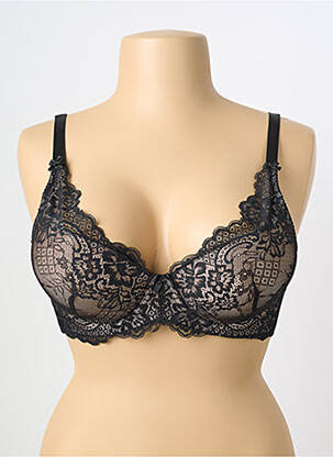 Soutien-gorge haut soutien-gorge emboitant haut soutien-gorge emboitant noir SNOW ROSE femme