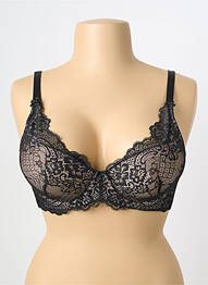 Soutien-gorge haut soutien-gorge emboitant haut soutien-gorge emboitant noir SNOW ROSE femme