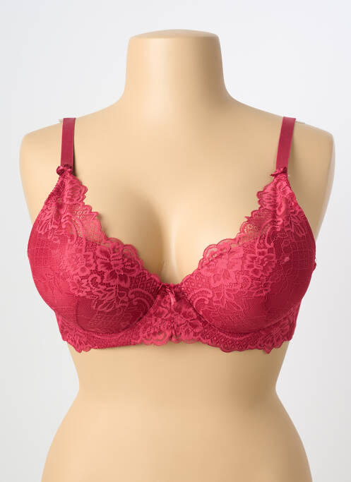 Soutien-gorge haut soutien-gorge moulé haut soutien-gorge moulé rouge SNOW ROSE femme