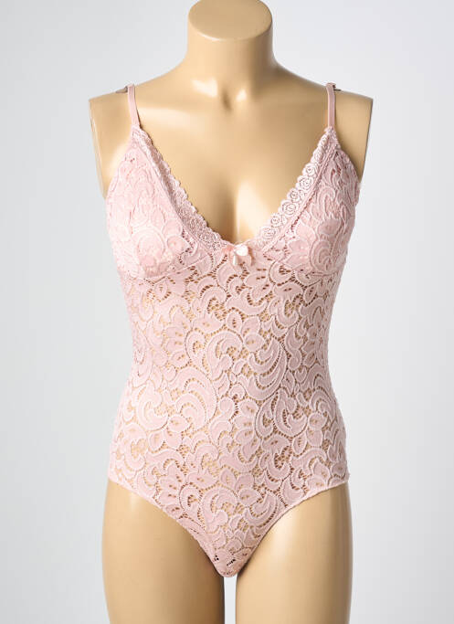 Body lingerie rose ANCONA femme