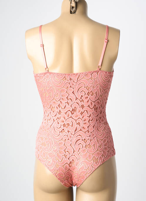 Body lingerie rose fonce ANCONA femme