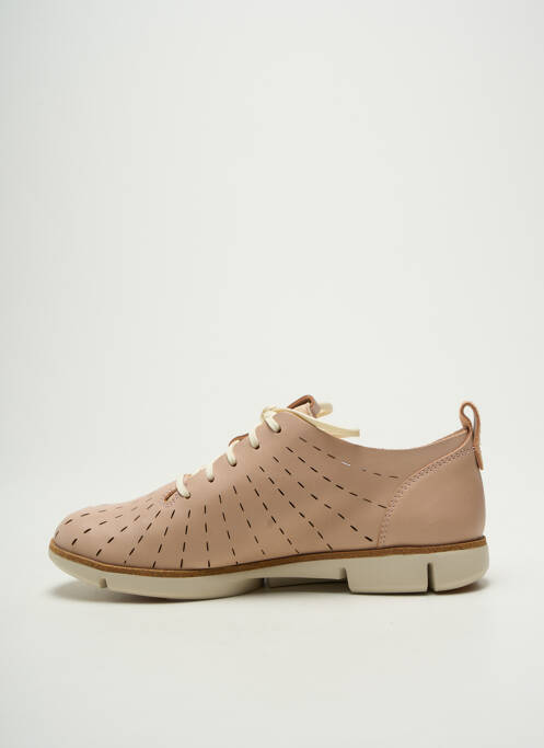 Baskets rose CLARKS femme