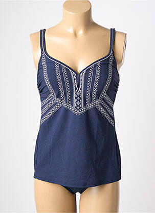 Tankini stretch bleu SUNFLAIR femme