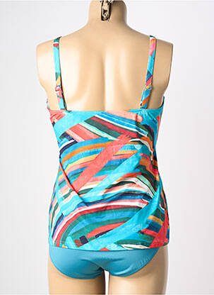 Tankini imprimé fantaisie bleu SUNFLAIR femme