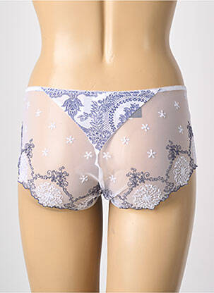 Culotte effet matière satinée blanc EMPREINTE femme