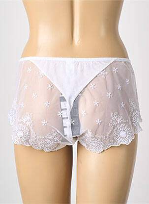 Shorty broderie blanc EMPREINTE femme