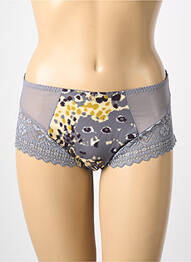 Shorty stretch gris EMPREINTE femme