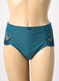 Culotte haute broderie vert EMPREINTE femme