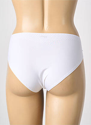 Culotte tissage satiné blanc SLOGGI femme