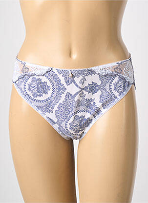 Culotte tissage satiné blanc EMPREINTE femme