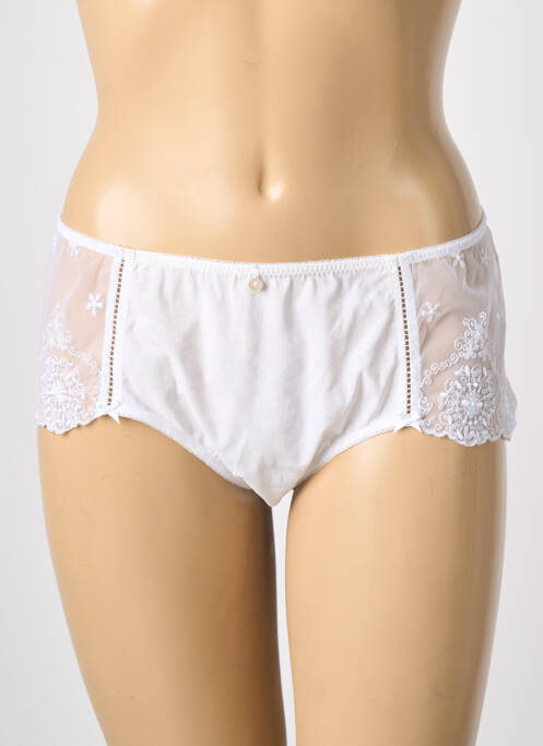 Shorty broderie blanc EMPREINTE femme