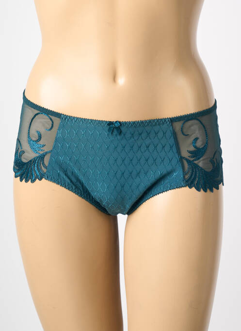 Shorty broderie vert EMPREINTE femme