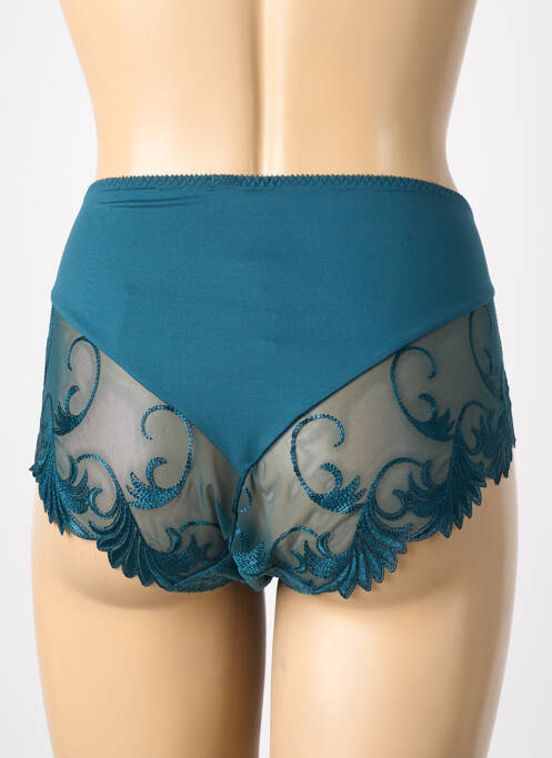 Culotte haute broderie vert EMPREINTE femme