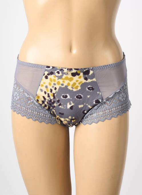 Shorty gris EMPREINTE femme