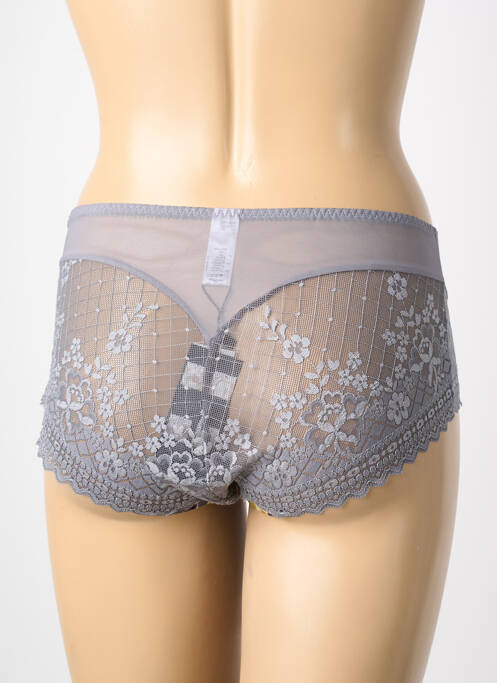 Shorty gris EMPREINTE femme