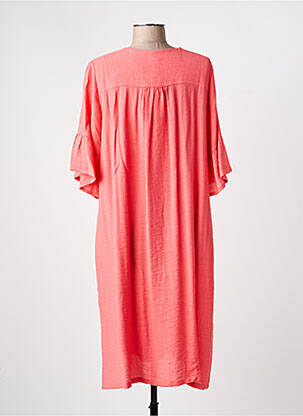 Robe de chambre tissage jersey rose SENORETTA femme