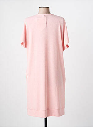 Chemise de nuit col v rose SENORETTA femme
