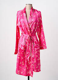 Déshabillé manches longues rose RINGELLA femme