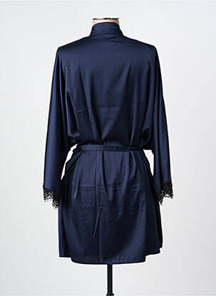 Déshabillé manches 3/4 bleu SIMONE PERELE femme