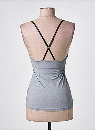 Top/caraco stretch gris SLOGGI femme