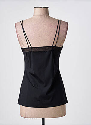 Top/caraco tissage satiné noir SLOGGI femme