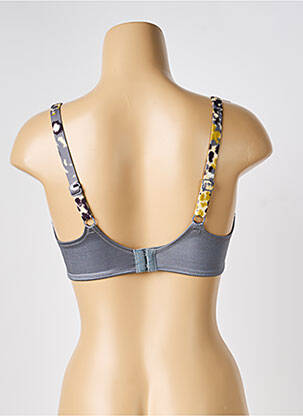 Soutien-gorge légère et transparente haut soutien-gorge emboitant gris EMPREINTE femme