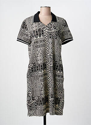 Robe pull noir EGATEX femme