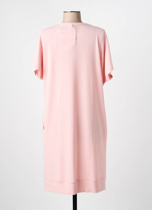 Chemise de nuit col v rose SENORETTA femme