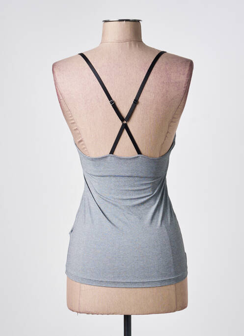 Top/caraco stretch gris SLOGGI femme