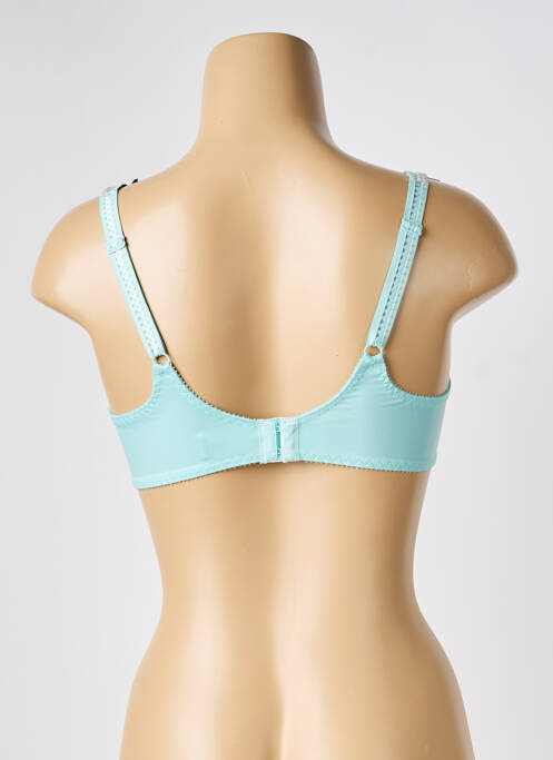 Soutien-gorge légère et transparente haut soutien-gorge emboitant bleu EMPREINTE femme