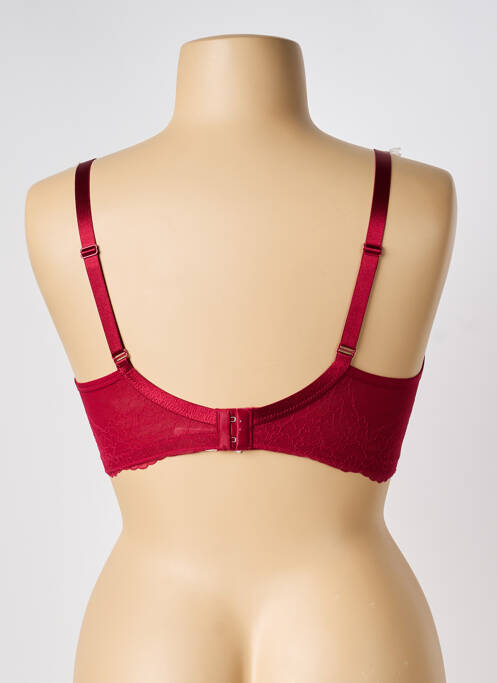 Soutien-gorge sans armature haut triangles rouge TRIUMPH femme
