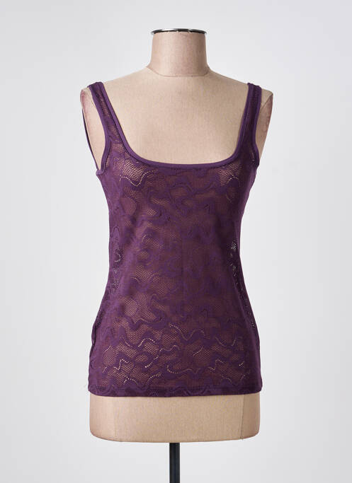Top/Caraco violet SLOGGI femme
