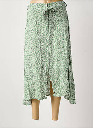 Jupe longue coupe droite vert ROSA FASHION femme