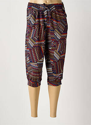 Pantacourt bleu AMPARO femme