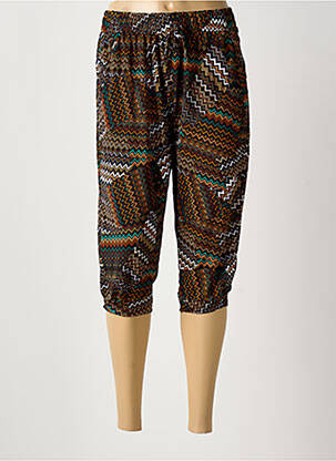 Pantacourt marron AMPARO femme