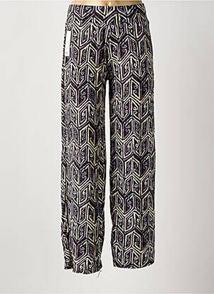 Pantalon large bleu fonce AMPARO femme