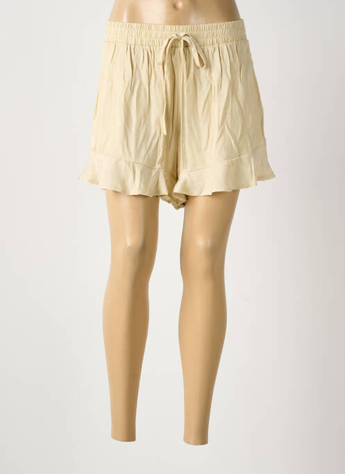Short taille normale taille normale beige ROSA FASHION femme