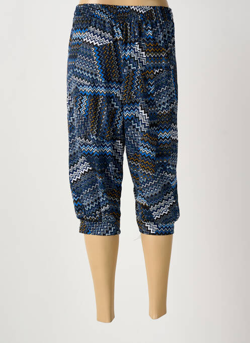 Pantacourt bleu AMPARO femme