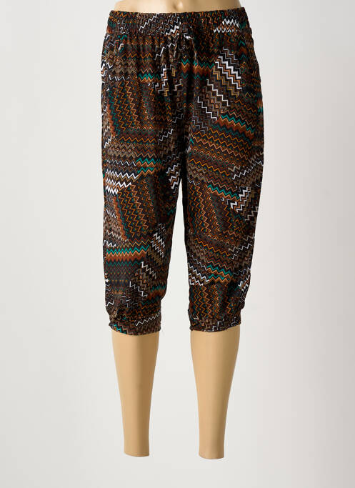 Pantacourt marron AMPARO femme