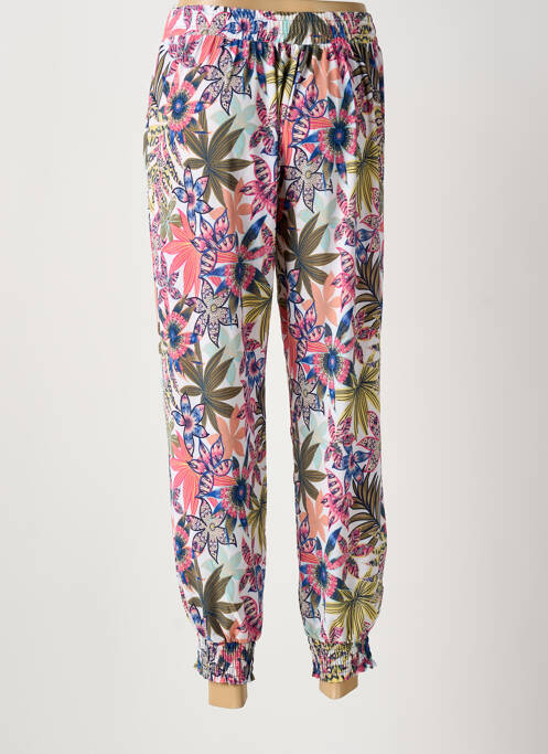 Pantalon 7/8 rose AMPARO femme