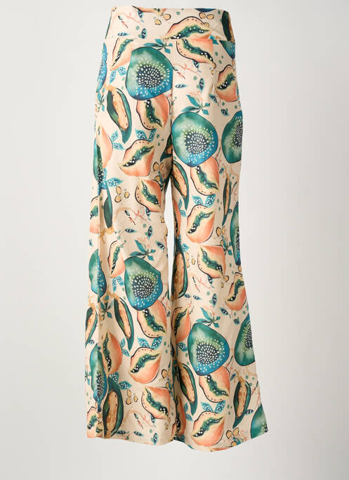 Pantalon large beige ROSA FASHION femme