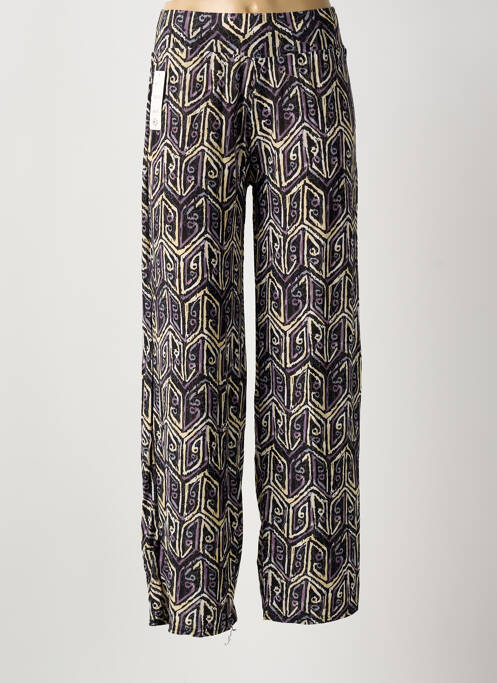 Pantalon large bleu fonce AMPARO femme