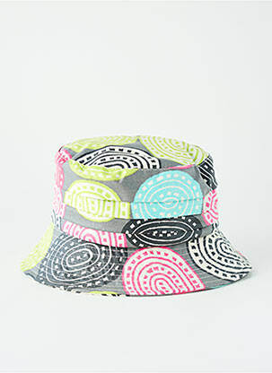 Chapeau forme bob gris MODISSIMA femme