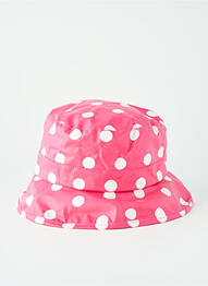 Chapeau forme bob rose MODISSIMA femme